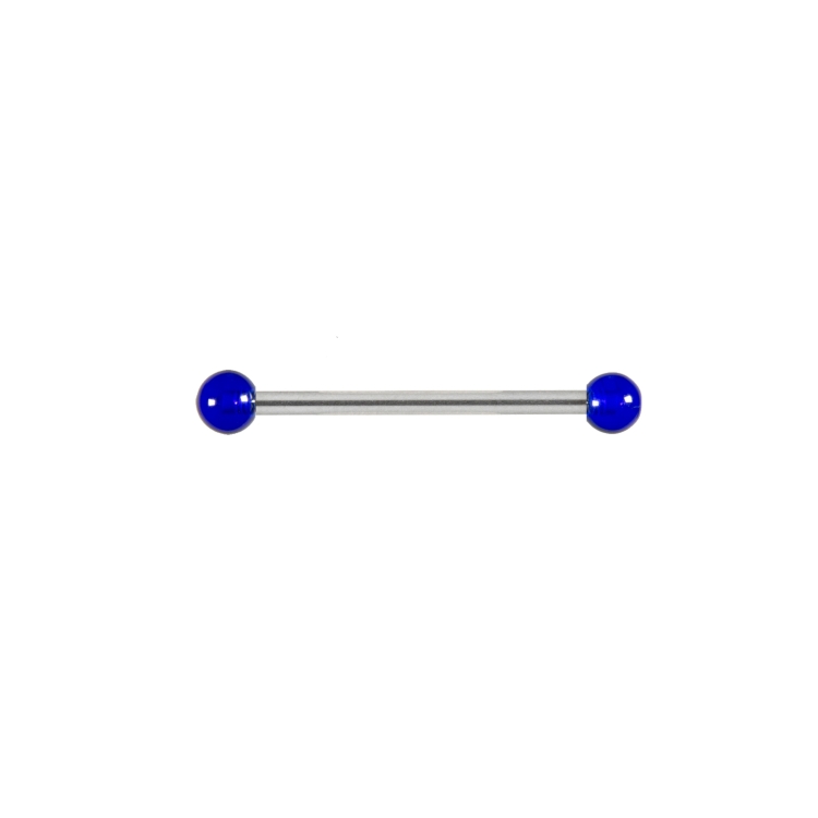 piercing barbell titan acrylkugeln